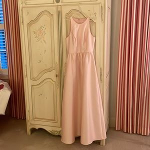 Blush Alfred Sung gown size 6 Regular